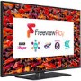 Refurbished Panasonic TX-43FX550B 43-Inch 4K Ultra HD HDR Smart TV with Freeview Play