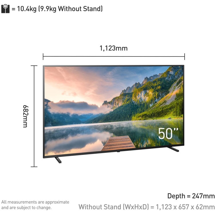 Panasonic JX800 50 Inch 4K HDR Smart Android TV