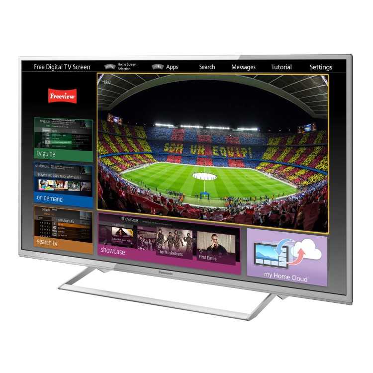 GRADE A1 - As new but box opened - Panasonic TX-42AS740B 42 Inch Smart 3D LED TV