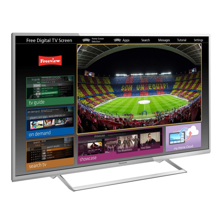 GRADE A1 - As new but box opened - Panasonic TX-42AS740B 42 Inch Smart 3D LED TV