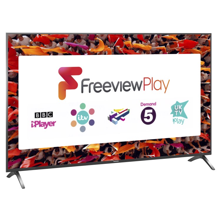 Refurbished Panasonic 65" 4K Ultra HD with HDR LED Freeview Play Smart TV