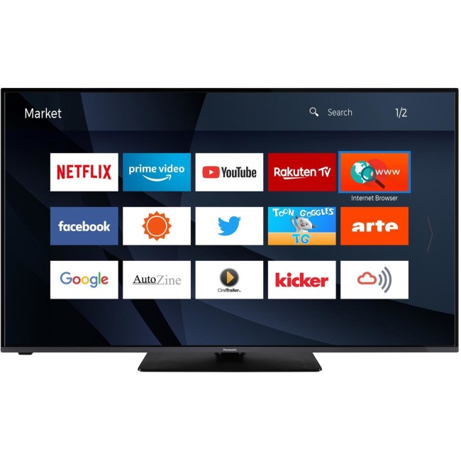 Refurbished Panasonic 50" 4K Ultra HD with HDR LED Freeview Play Smart TV without Stand