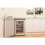 Indesit TZAA10S 78 Litre Freestanding Under Counter Freezer 55cm Wide - Silver