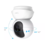 TP-Link PanTilt Home Security Wi-Fi 1080p CCTV Camera White 2 Pack