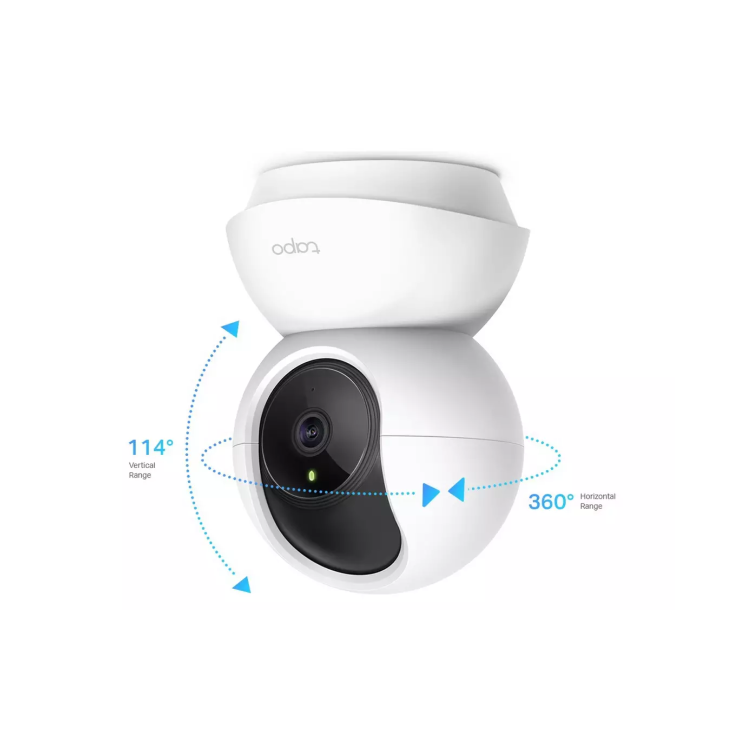 TP-Link PanTilt Home Security Wi-Fi 1080p CCTV Camera White 2 Pack