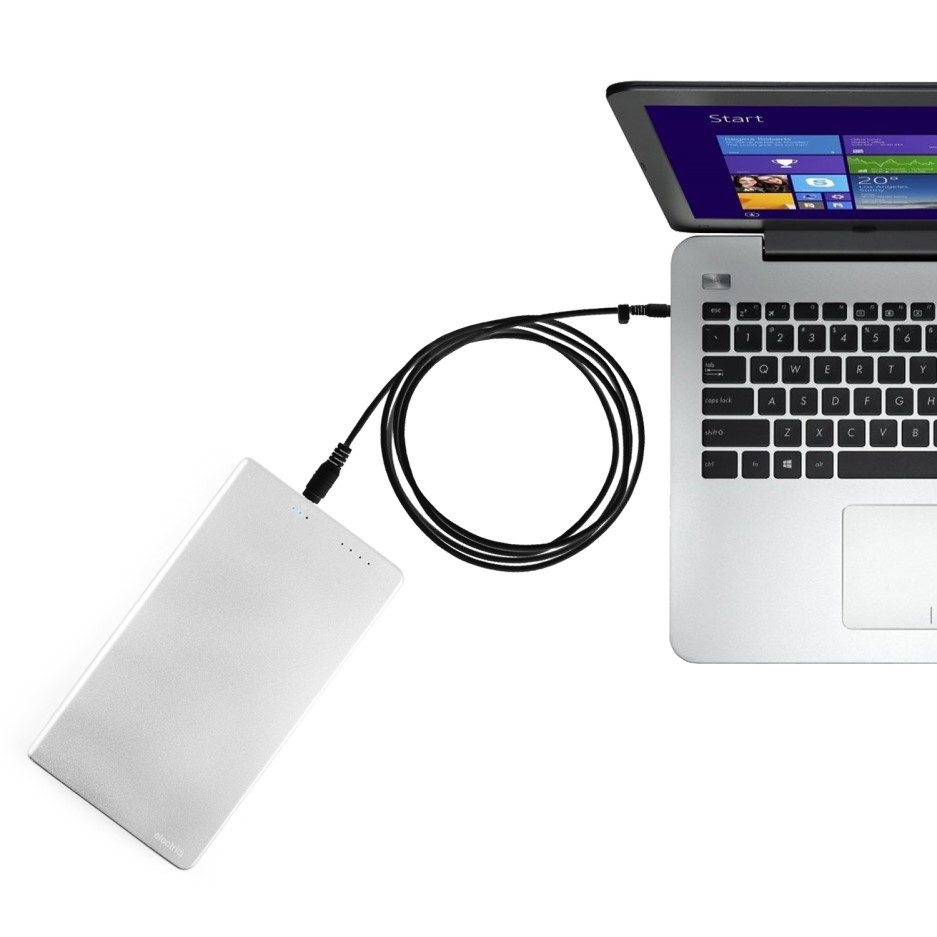 electriQ Universal Laptop Power Bank Charge your Laptop & Tablet and