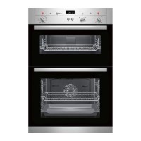 Neff U12S32N3GB Electric Built-in Double Oven - Stainless Steel