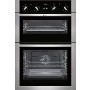 GRADE A1 - Neff U14M42N5GB built-in double oven Electric Built-in  in Stainless steel