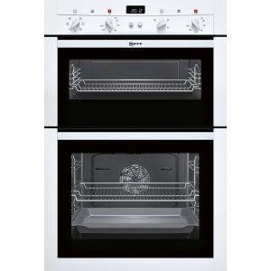 Neff U14M42W3GB Electric Built-in Double Oven - White