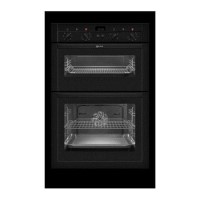 Neff U14M62S0GB Series 1 Electric Built In Double Oven  in Black