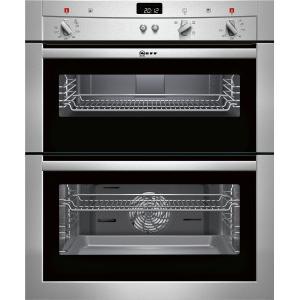Neff U17S32N3GB Electric Built-under Double Oven - Stainless Steel