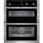 Neff U17S32N5GB Built-under Fan Double Oven Stainless Steel