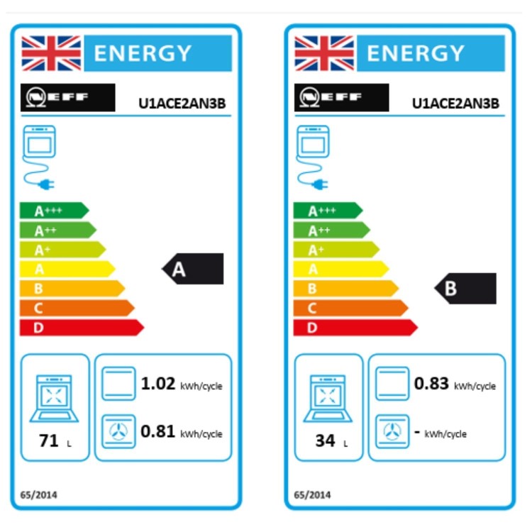 Neff N50 U1ACE2AN3B Built-In Double Oven - Stainless Steel