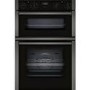 Refurbished Neff N50 U1ACE2HG0B 60cm Double Built In Electric Oven Graphite
