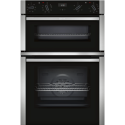 A1/U1ACE2HN0B Refurbished Neff N50 U1ACE2HN0B 60cm Double Built In Electric Oven Stainless Steel