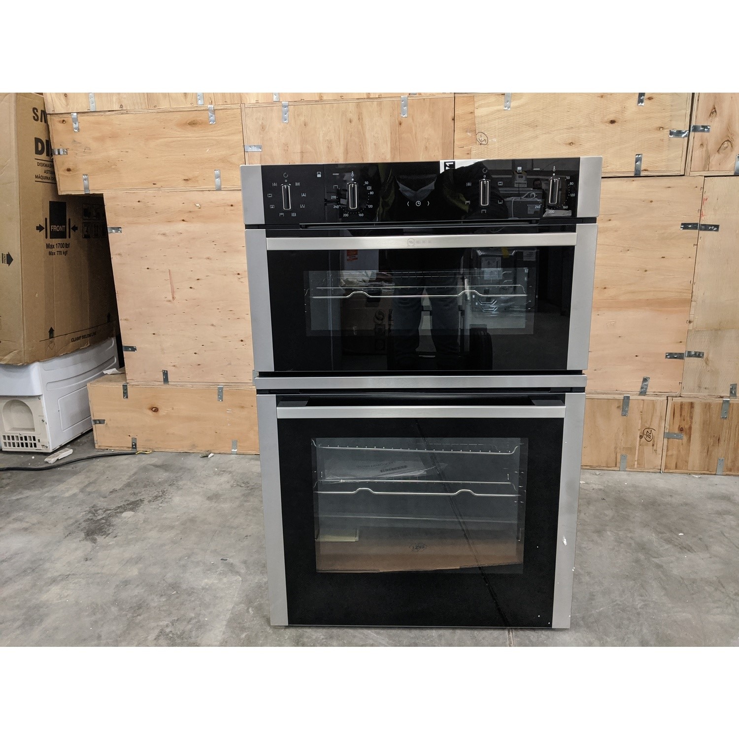 Refurbished Neff N50 U1ACE2HN0B 60cm Double Built In Electric Oven