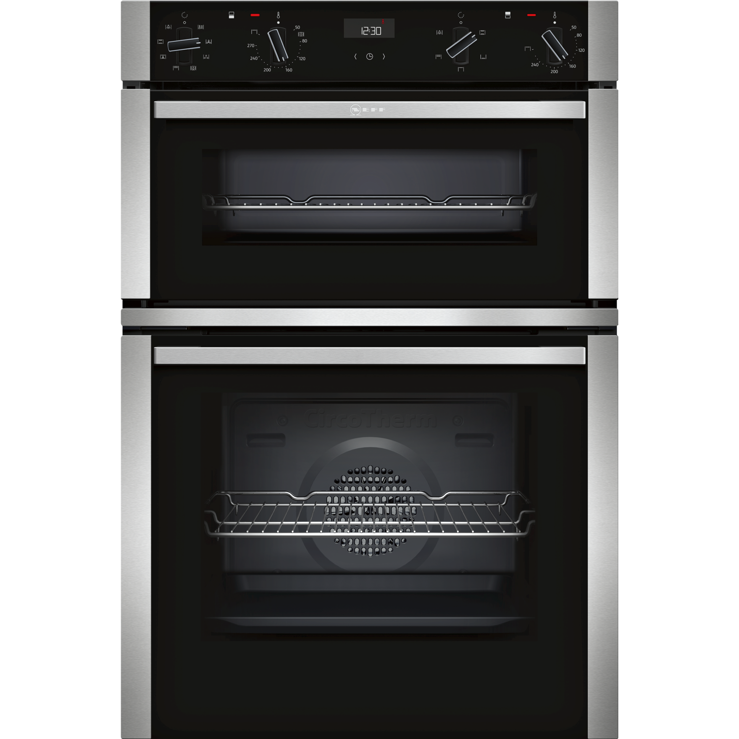 Neff N50 Electric Built In Double Oven - Stainless Steel