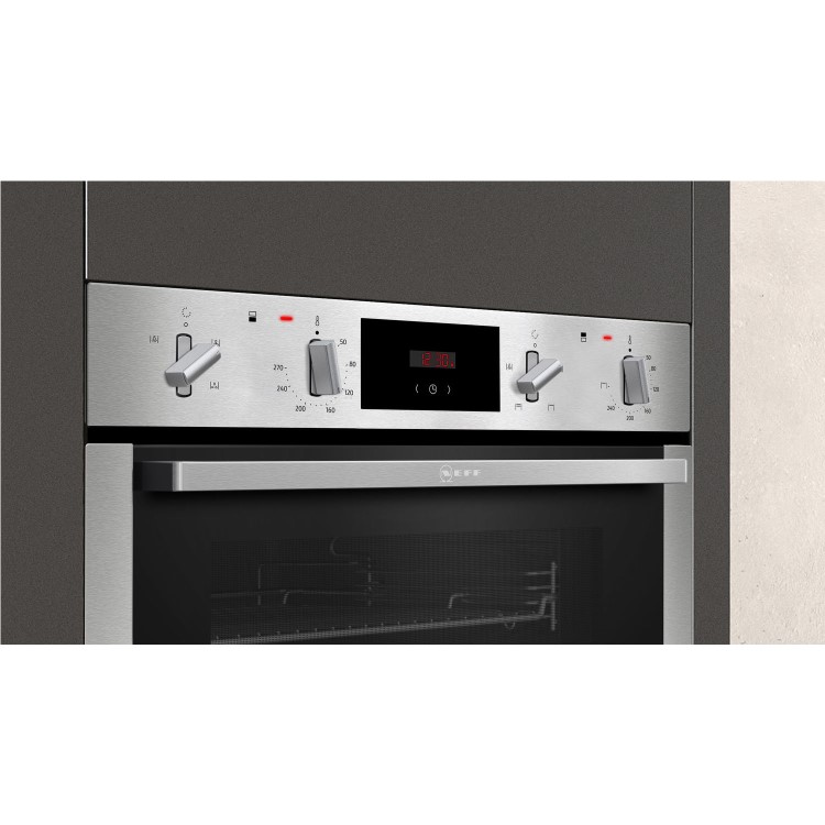 Refurbished Neff U1CHC0AN0B 60cm Double Built In Electric Oven