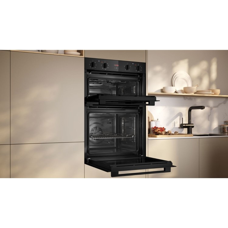 Neff N30 Electric Built-In Double Oven - Black