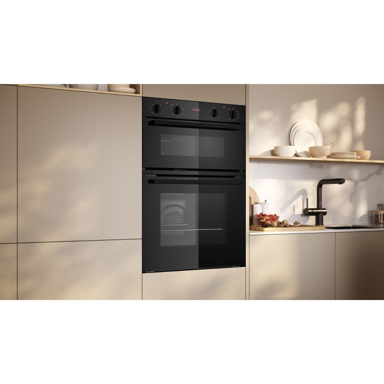 Neff N30 Electric Built-In Double Oven - Black