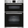 GRADE A2 - Neff U1HCC0AN0B 5 Function Electric Built In Double Oven With LCD Display - Stainless Steel