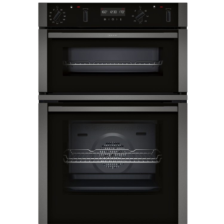 Neff N50 Built-In Double Oven - Graphite