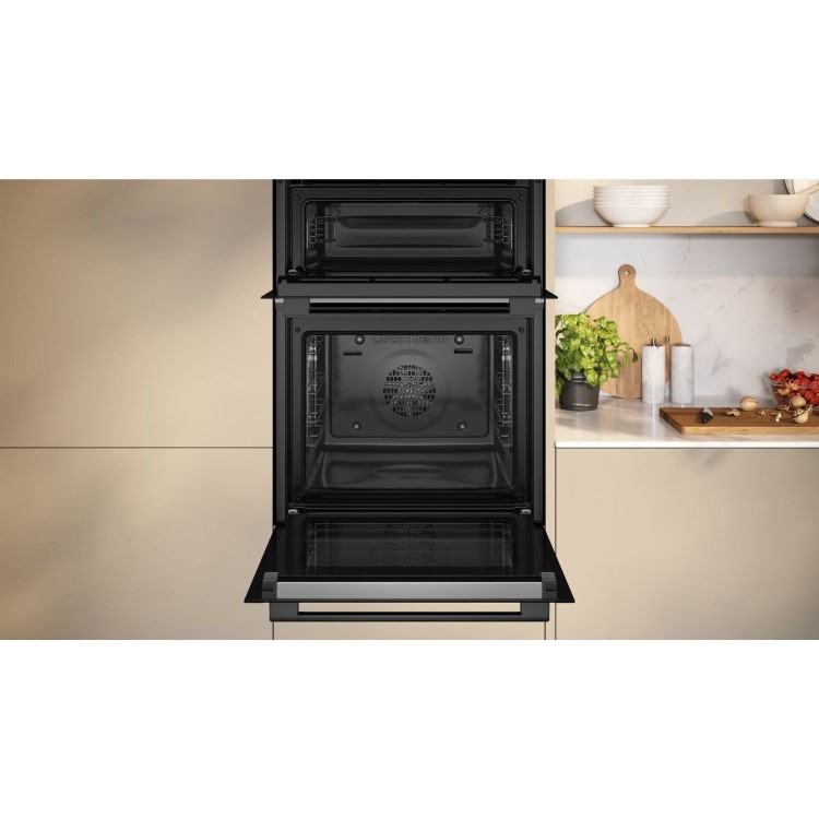 Neff N50 Built-In Double Oven - Graphite