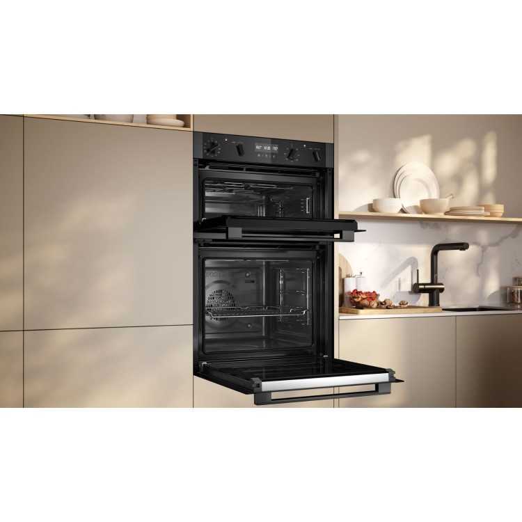 Neff N50 Built-In Double Oven - Graphite