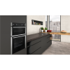 GRADE A2 - Neff U2ACM7HN0B N50 8 Function Built-in Double Oven With Pyrolytic Cleaning - Stainless Steel