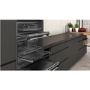 GRADE A2 - NEFF U2ACM7HN0B N50 8 Function Electric Built In Double Oven - Stainless Steel