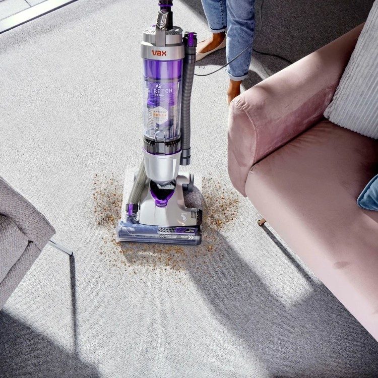 Vax Air Stretch Pet Max Corded Stick Vacuum Cleaner - Purple