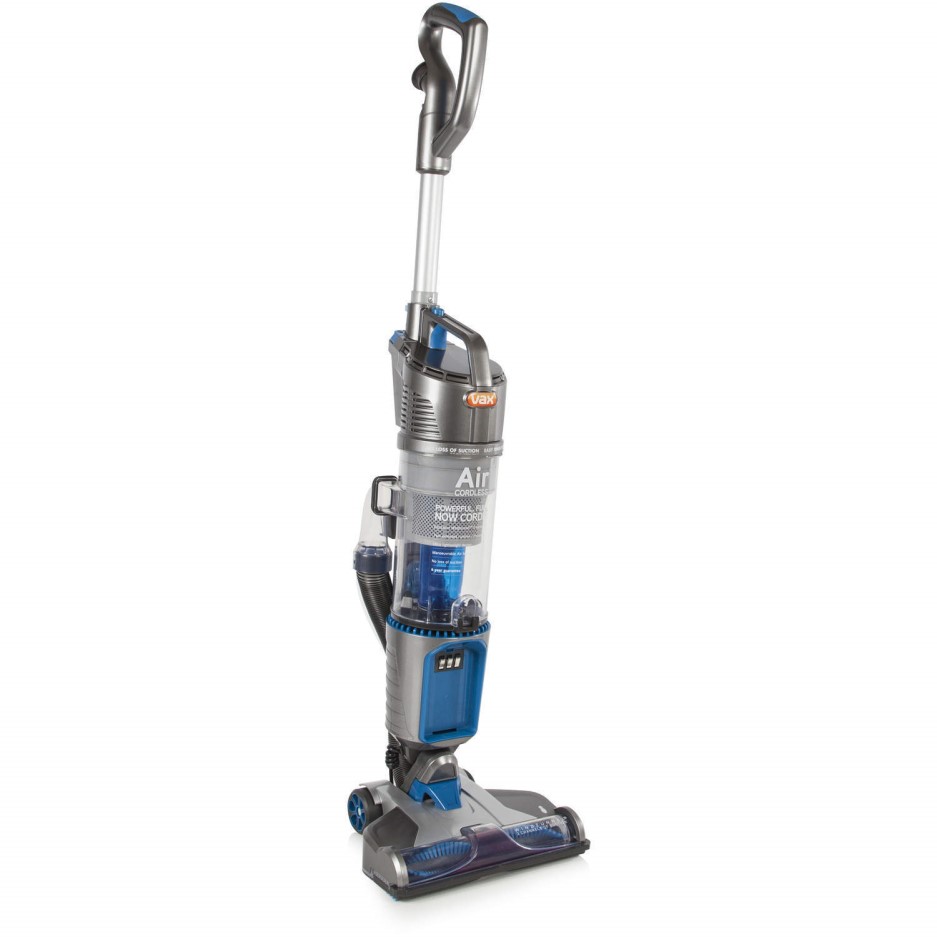 Vax U86ALB Cordless Upright DUO Vacuum Cleaner Grey And Blue