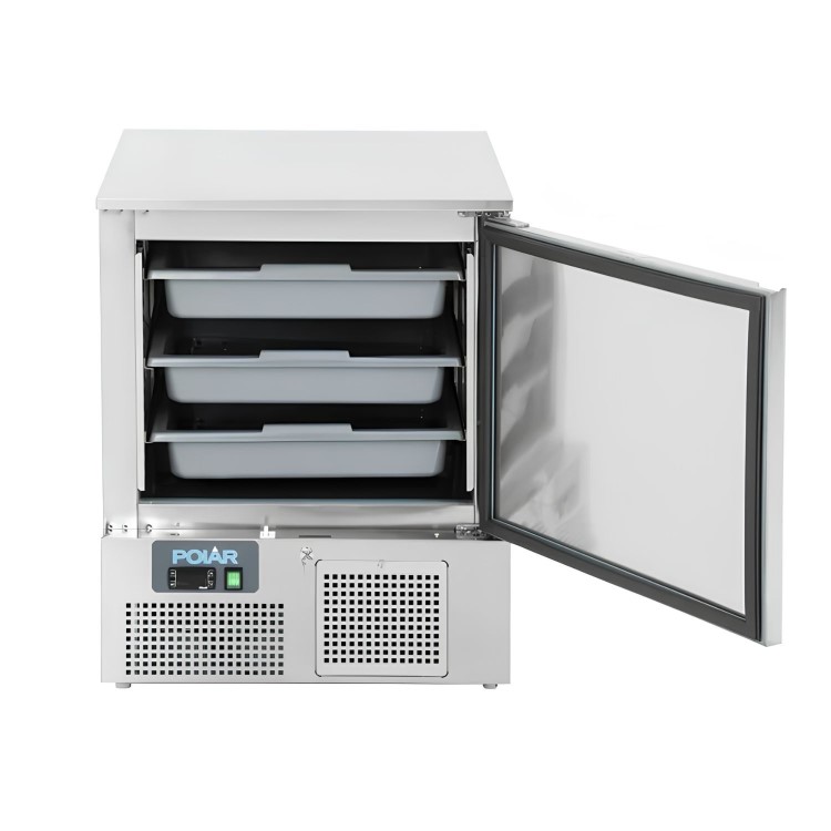 Polar U-Series Undercounter Fish Fridge - 140Ltr with 3 Fish Trays