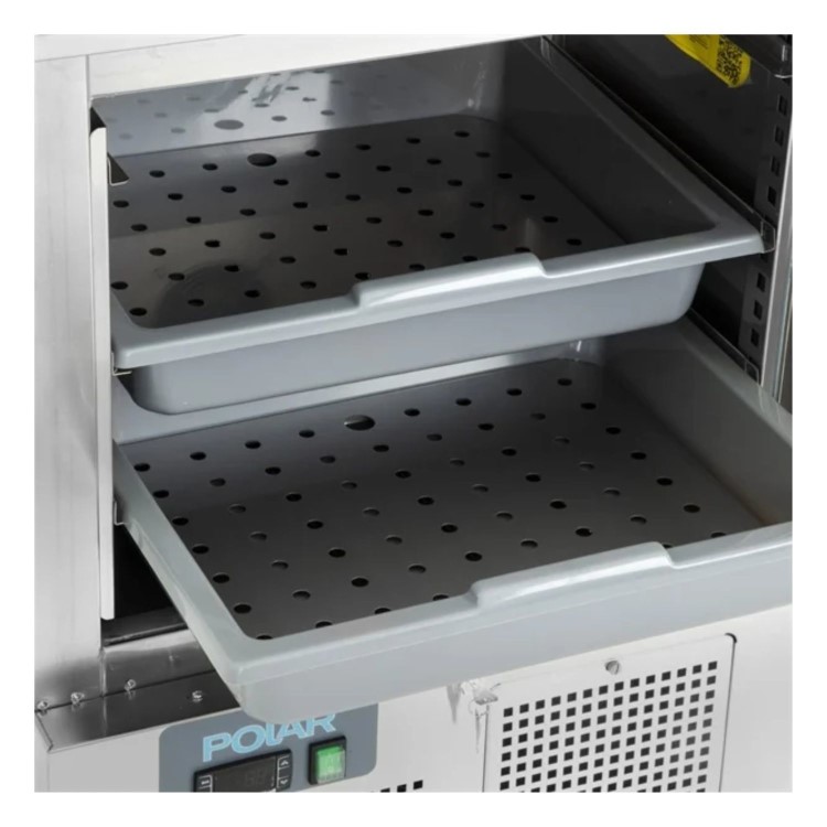 Polar U-Series Undercounter Fish Fridge - 140Ltr with 3 Fish Trays