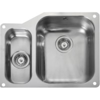 Rangemaster UB3515L Classic Undermount 350x420 156x342 1.5 Bowl LHD Stainless Steel Sink