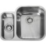 Rangemaster UB3515L Classic Undermount 350x420 156x342 1.5 Bowl LHD Stainless Steel Sink