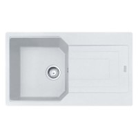 Urban Granite Inset Kitchen Sink - Polar White