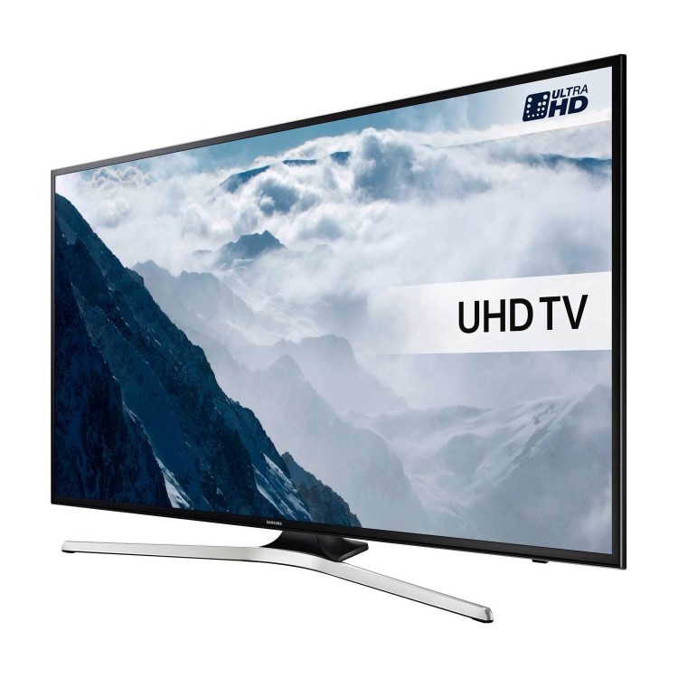 GRADE A1 - Samsung 40 Inch UE40KU6020 HDR 4K Ultra HD Smart TV with Freeview HD Playstation Now & PurColour