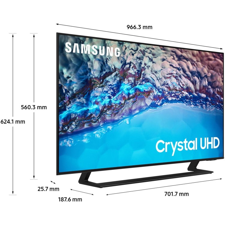 Samsung BU8000 43 Inch 4K HDR Smart TV 
