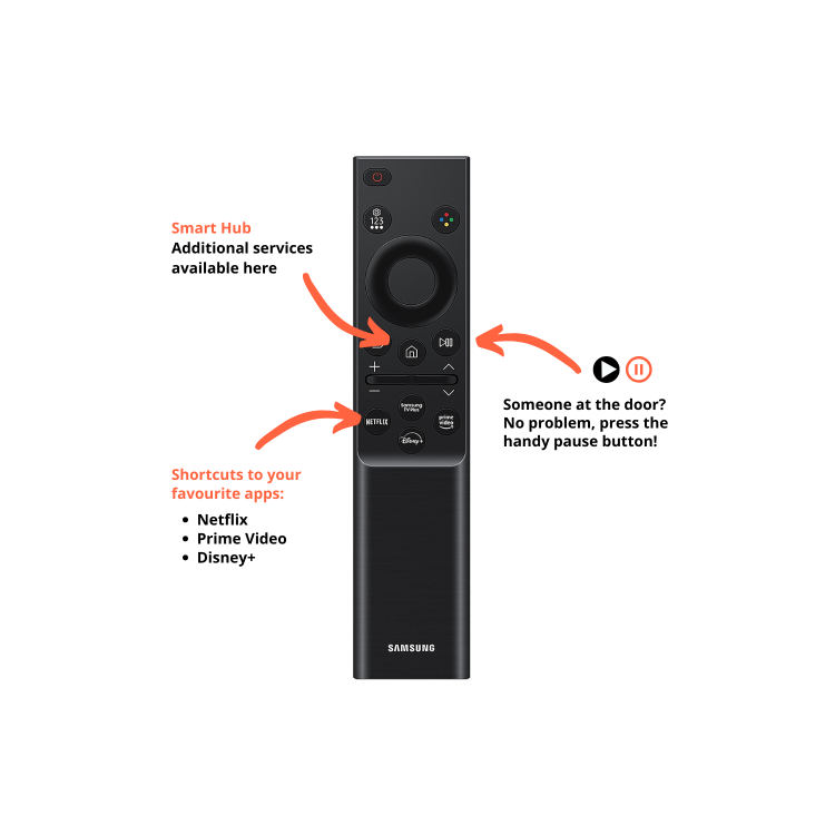 Samsung Crystal CU7100 43 inch LED 4K HDR Smart TV