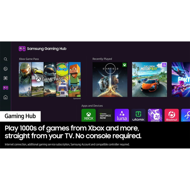 Samsung 43" Crystal UHD 4k Ultra HD Smart TV with Tizen OS