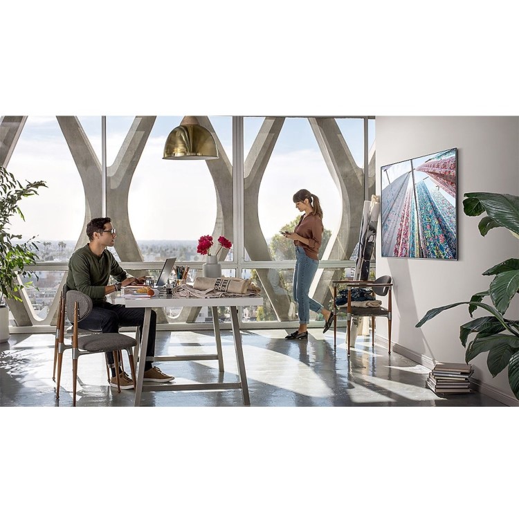 GRADE A2 - Samsung UE75NU8000 75" 4K Ultra HD HDR LED Smart TV - No Stand Wall Mount Only