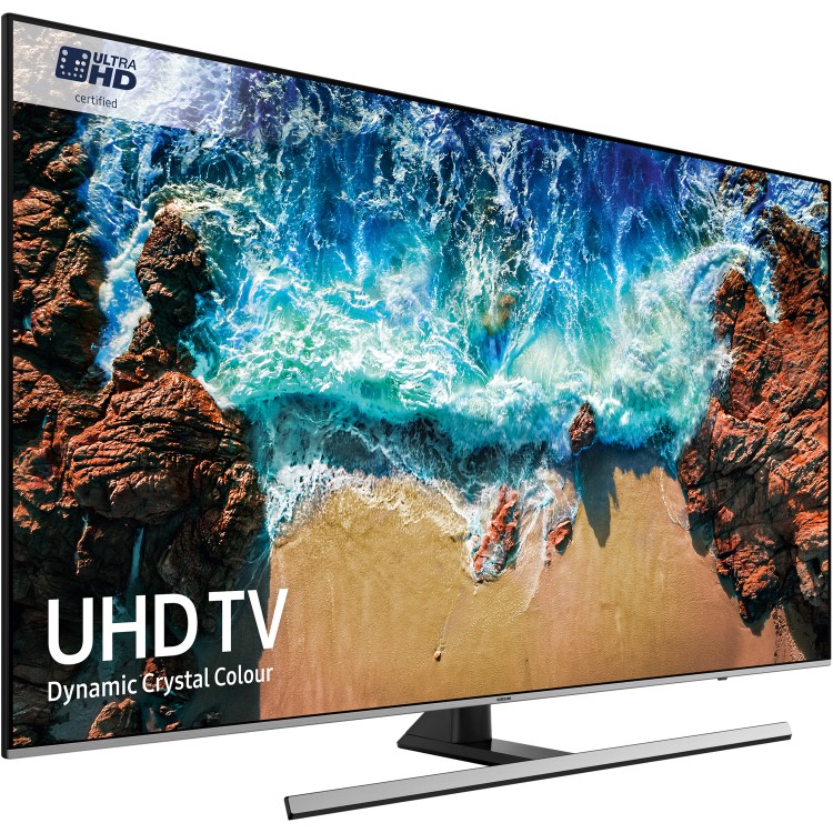 GRADE A2 - Samsung UE75NU8000 75" 4K Ultra HD HDR LED Smart TV - No Stand Wall Mount Only