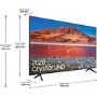 Samsung UE50TU7000KXXU 50" 4K Ultra HD HDR Smart LED TV with Adaptive Sound