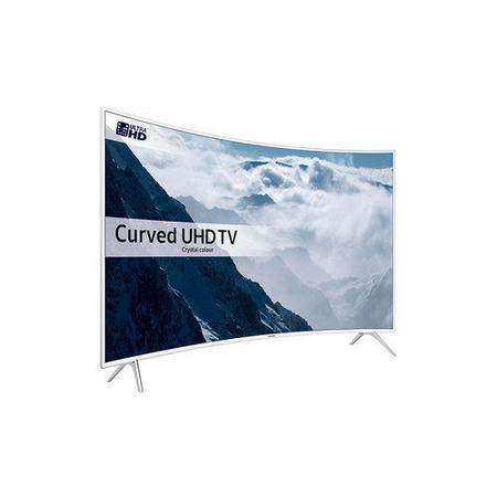 Samsung UE55KU6510 55" 4K HDR Ultra-HD Curved Smart LED TV 1600 PQI White