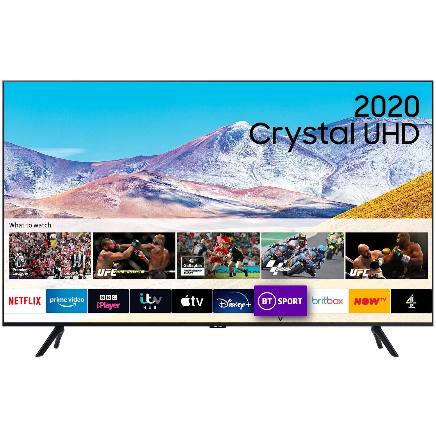 samsung ue55tu8000kxxu 55 4k ultra hd hdr smart led tv with bixby alexa google assistant