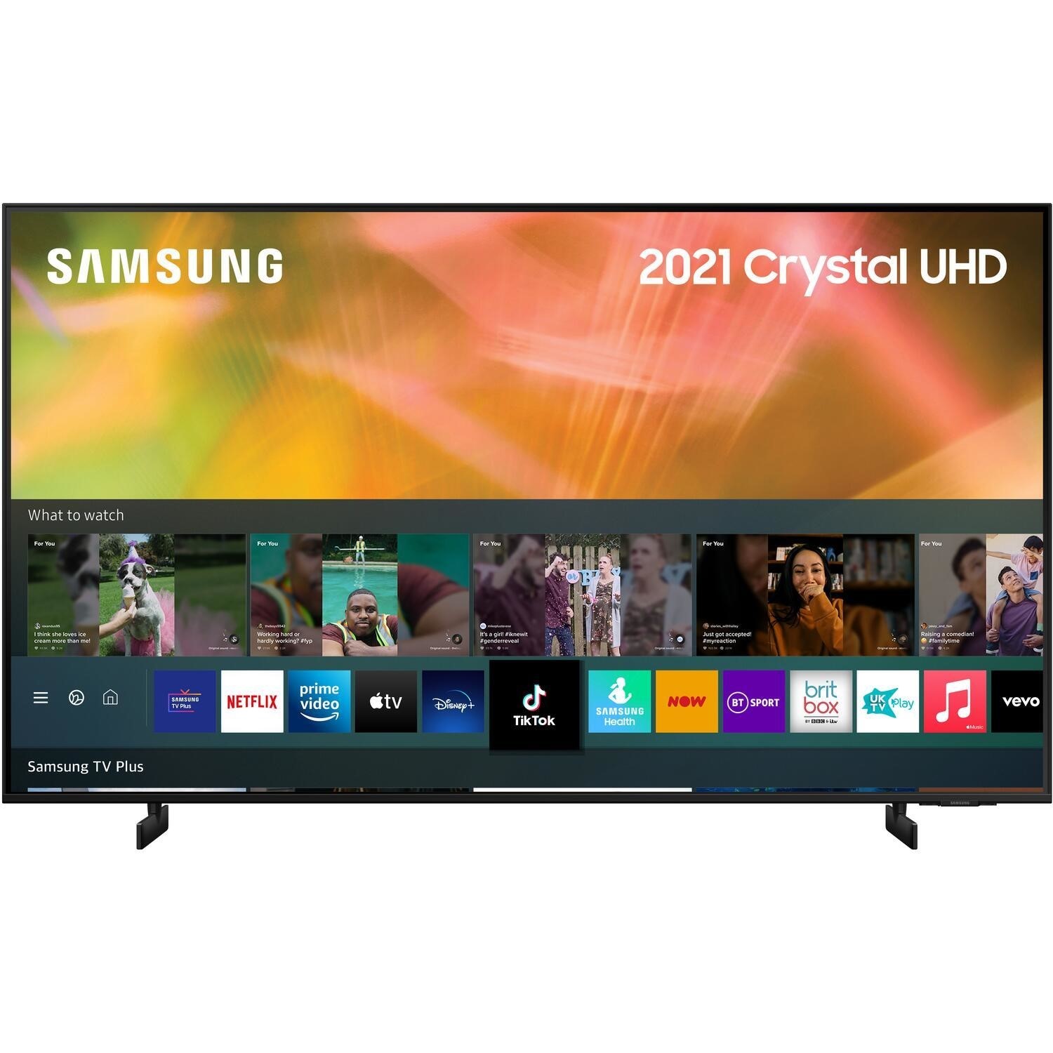 Samsung UE65AU8000KXXU 65 Inch Smart 4K Ultra HD HDR LED TV