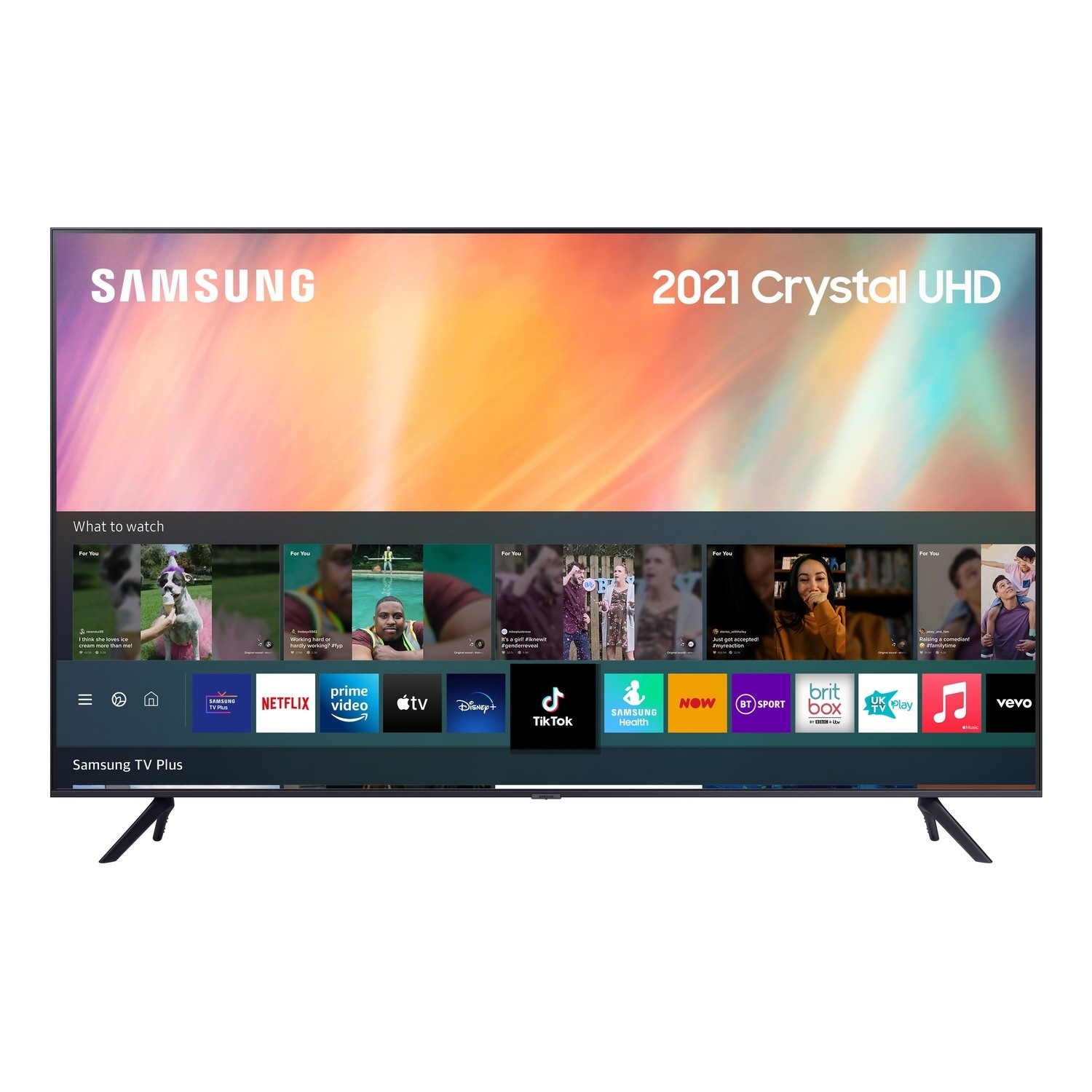 Samsung AU7100 75 Inch 4K HDR Smart TV UE75AU7100KXXU | Appliances Direct