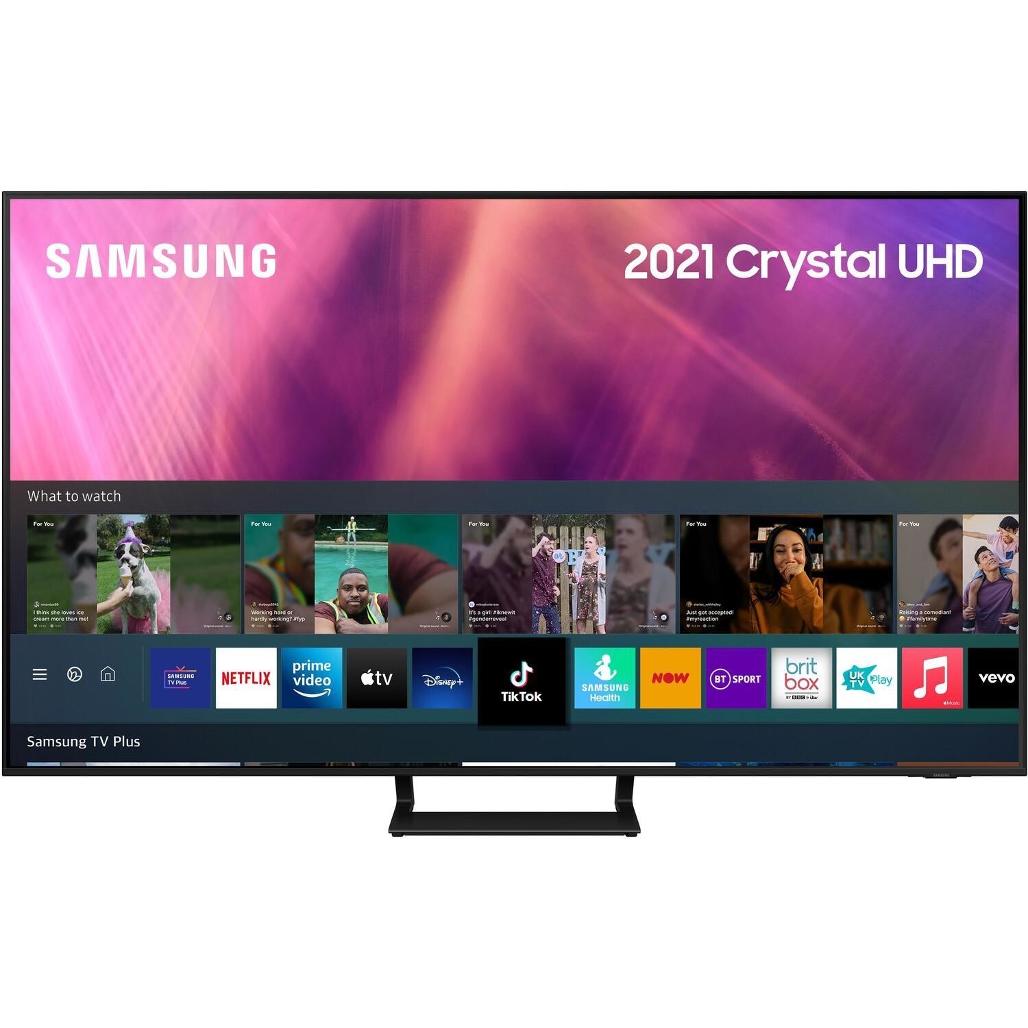 Samsung AU9000 75 Inch 4K Crystal HDR Smart TV