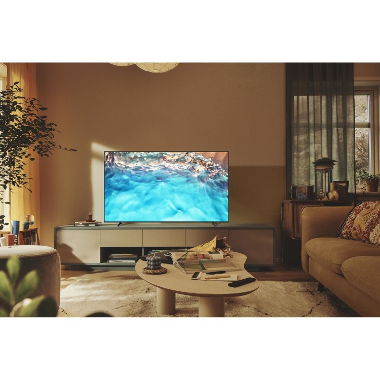 Refurbished Samsing BU800 85" 4K Ultra HD with HDR10+ LED Freeview HD Smart TV without Stand